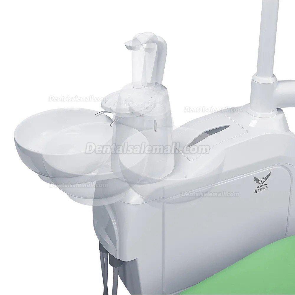 Gladent® GD-S200 Simple Dental Chair Treatment Unit With Ceramic Rotatable Spitton